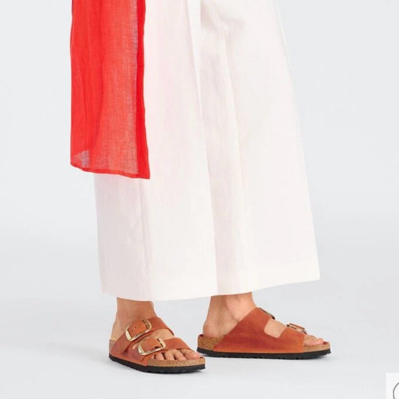 NWB Birkenstock Arizona big buckle sandal orange - Picture 4 of 10